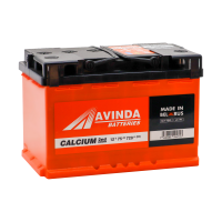Аккумулятор AVINDA  6СТ-75 (0) R+  евро